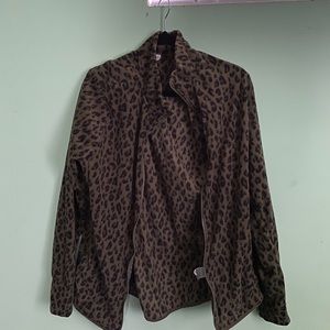 Old Navy Go Warm Leopard Jacket
